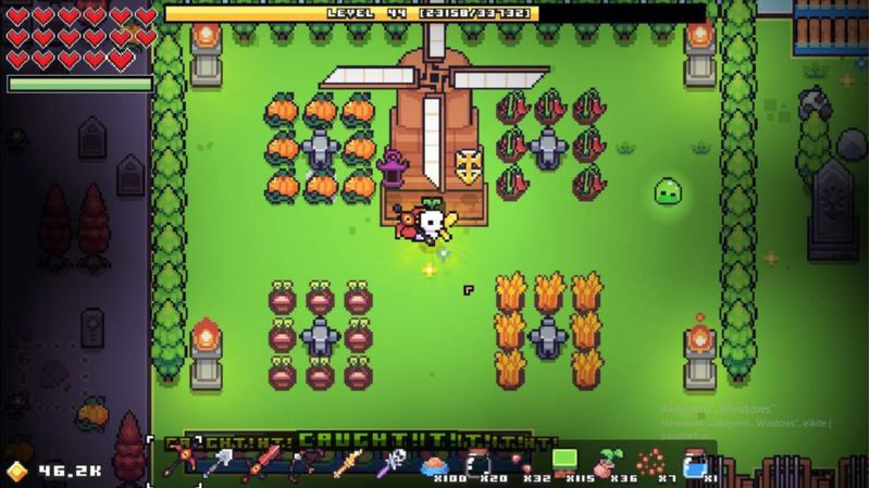 Videojuego Forager de Nighthawk Interactive para Nintendo Switch