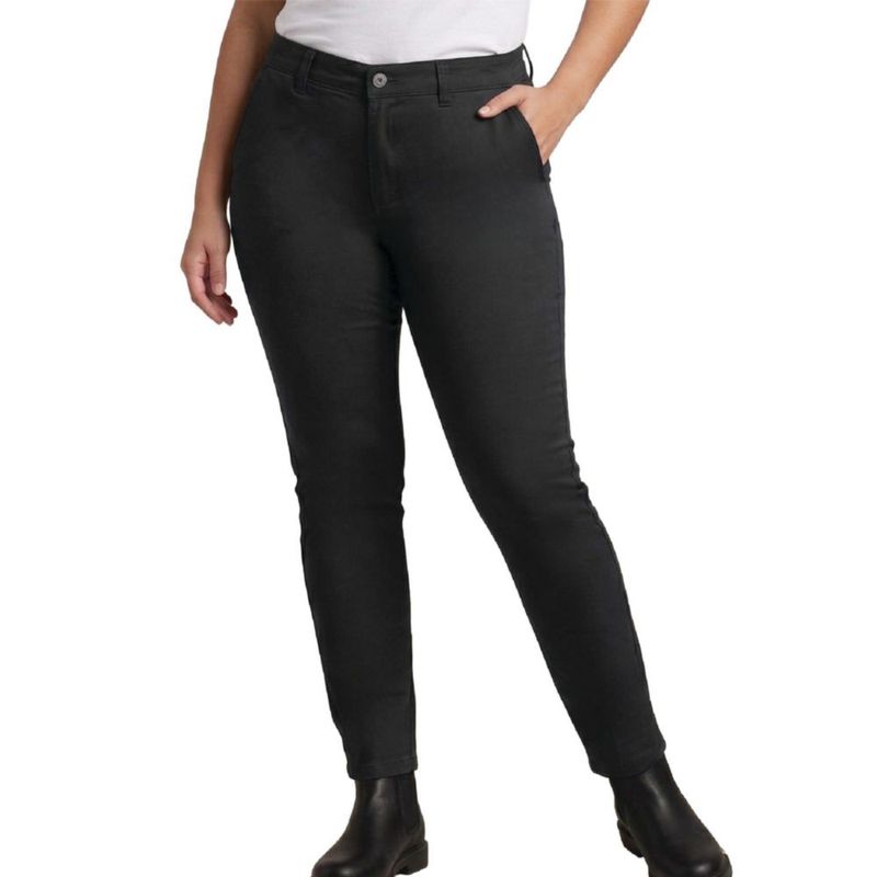 PANTALONES Dickies Mujer Pierna Ajustada de Sarga para Trabajo 31 cm
