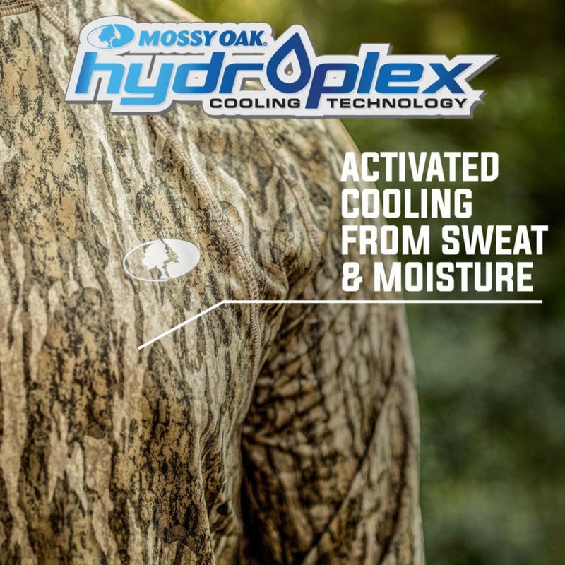 Sudadera con capucha Mossy Oak Camo Bottomland talla Grande