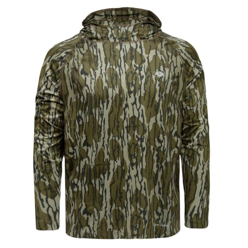 Sudadera con capucha Mossy Oak Camo Bottomland talla Grande