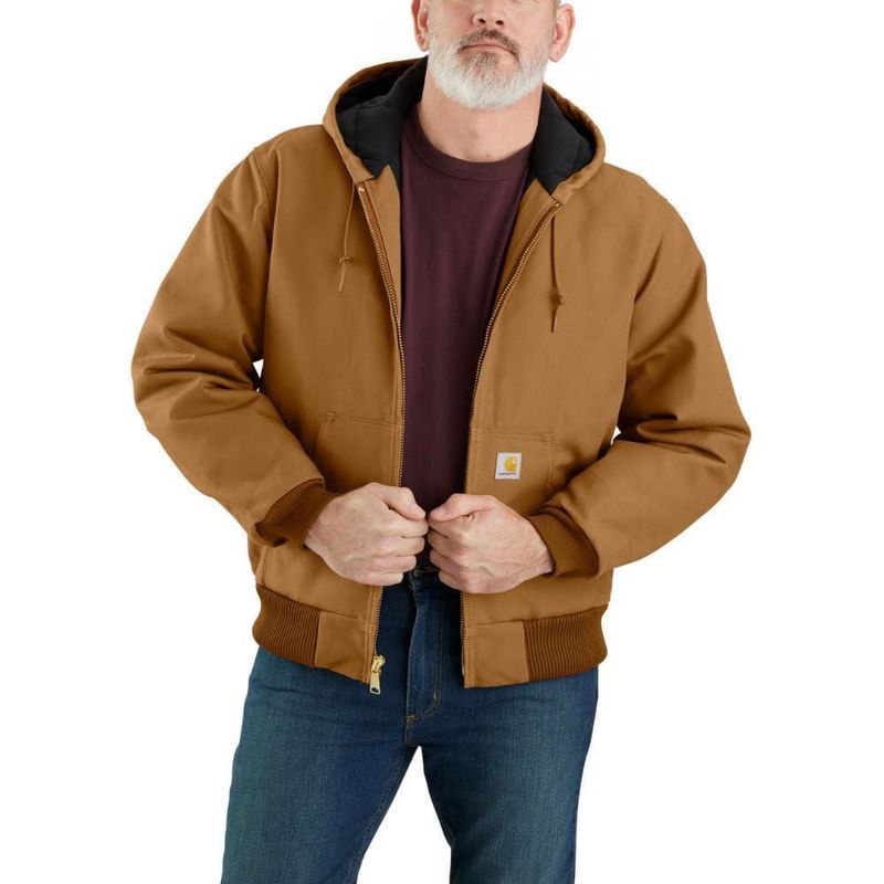 Chaqueta Carhartt J140 Mediana Alta Marrón