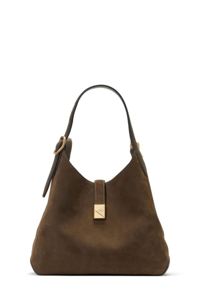 Bolso bandolera Kate Spade New York 21 cm de cuero y gamuza