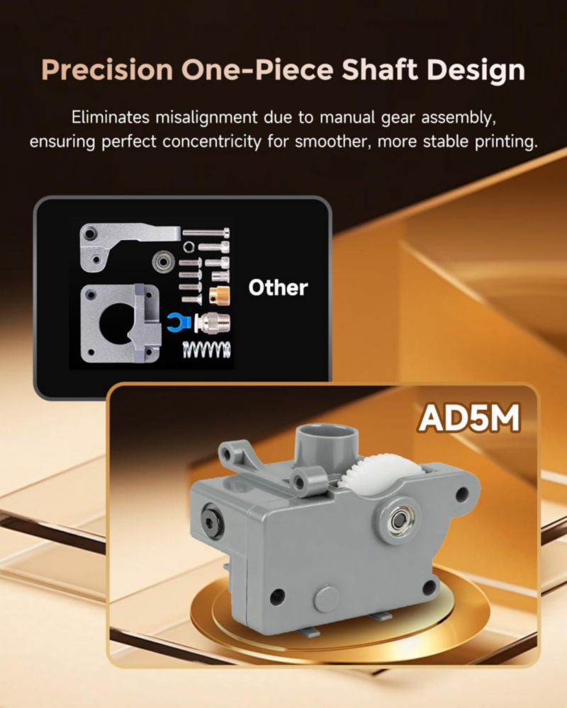 Kit de Alimentador de Tracción FLASHFORGE AD5M para Impresoras 3D