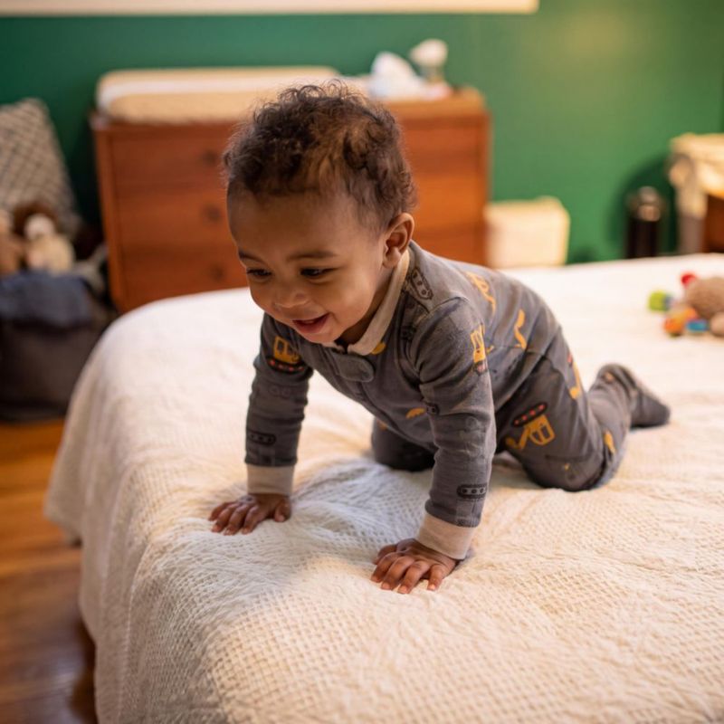 Pijamas Gerber para Bebé Niño 3T Pack de 2 Gris Camión Volquete