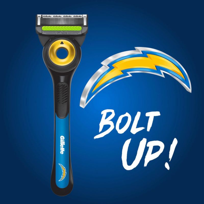 Afeitadora Gillette 4 Recambios de Cuchilla + Soporte