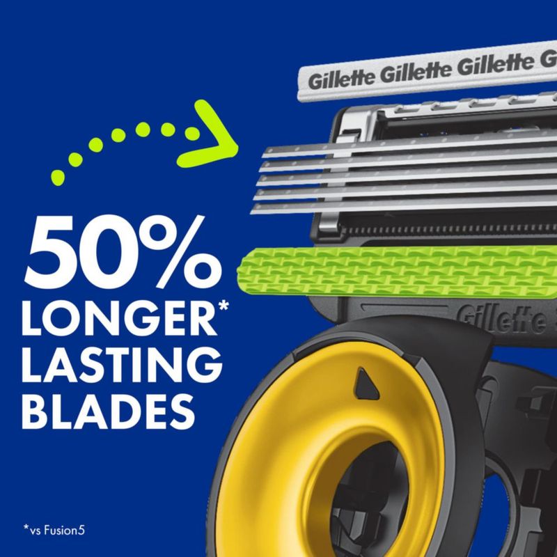 Afeitadora Gillette 4 Recambios de Cuchilla + Soporte