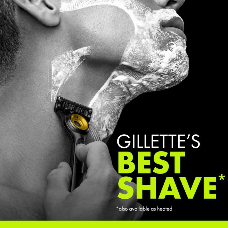 Afeitadora Gillette 4 Recambios de Cuchilla + Soporte