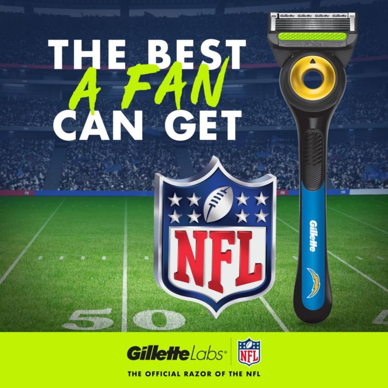 Afeitadora Gillette 4 Recambios de Cuchilla + Soporte