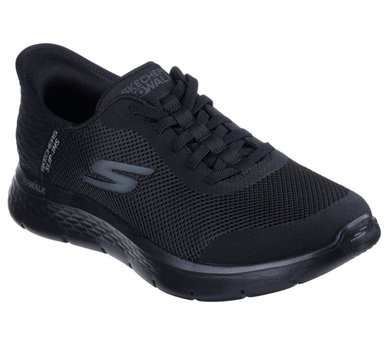 Zapatillas Skechers Go Walk Flex Hands Up Negro 32 cm