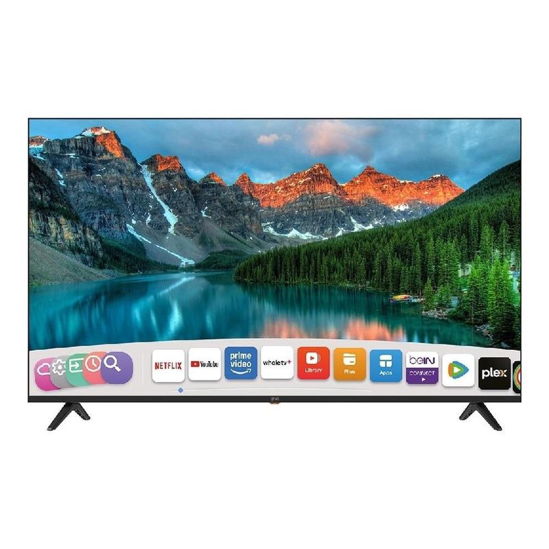 Televisión Smart Ghia Whale TV 65 Pulgadas, QLED, UHD 4K, Dolby Audio