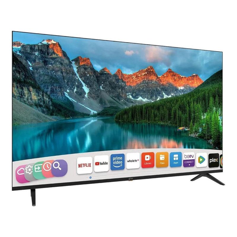 Televisión Smart Ghia Whale TV 65 Pulgadas, QLED, UHD 4K, Dolby Audio