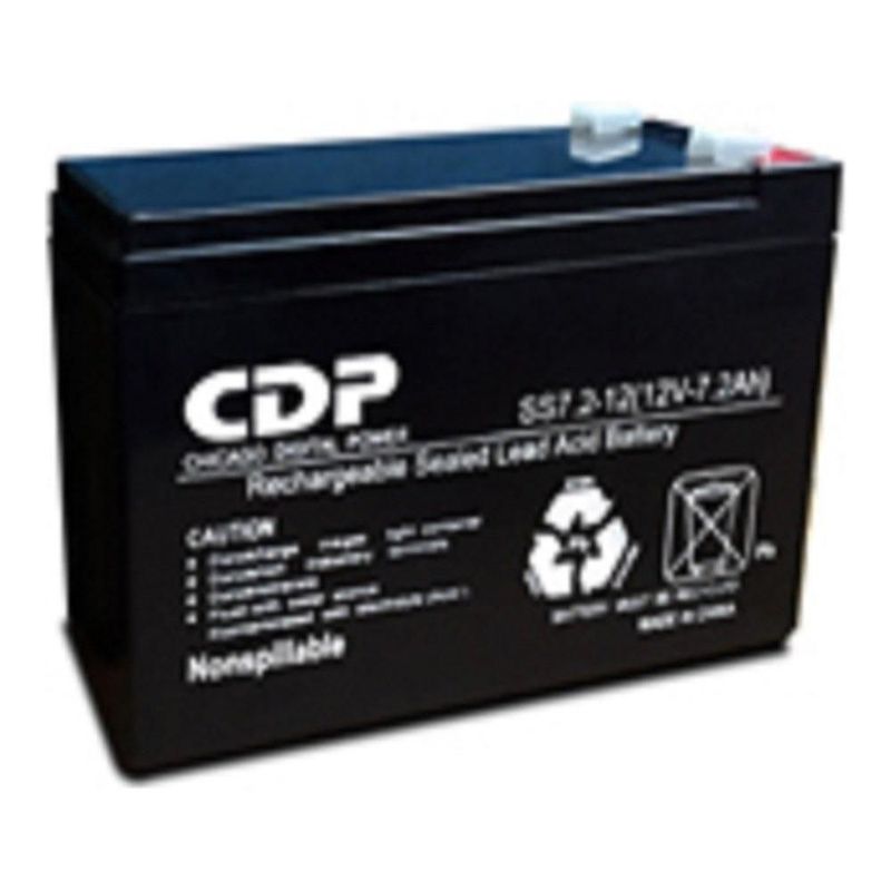 Batería CDP SLB12-7 12V 7Ah AGM Sellada para No Break