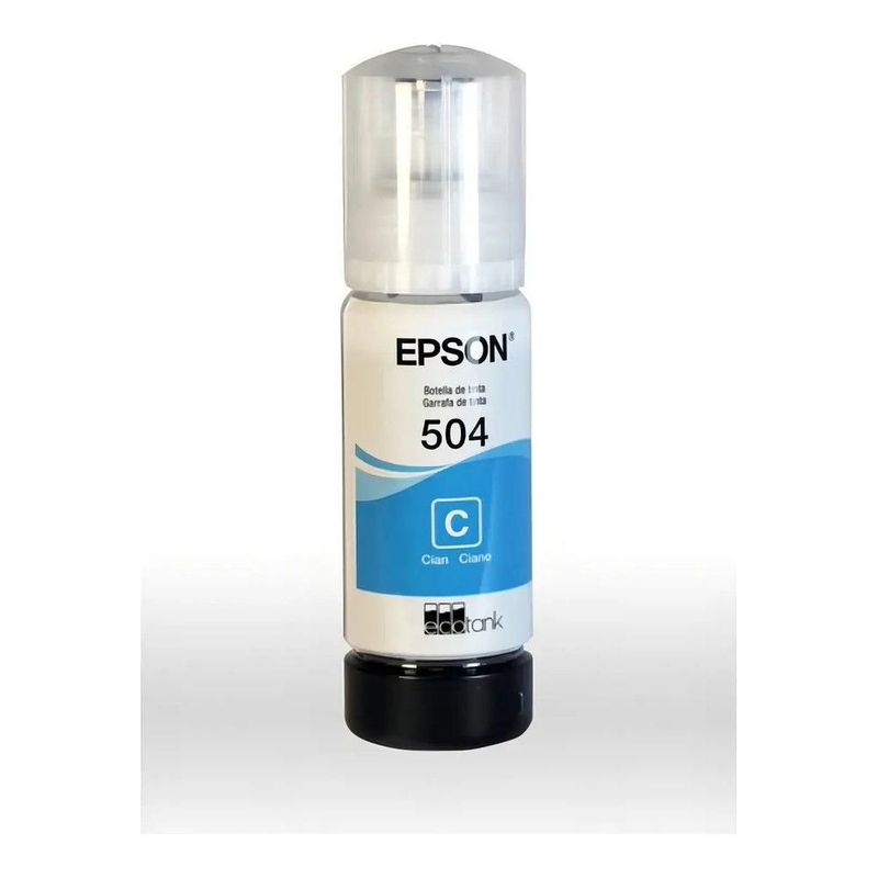 Cartucho Epson Modelo T504 Cyan, Para L4150, L4160, L6161, L6171, L6191