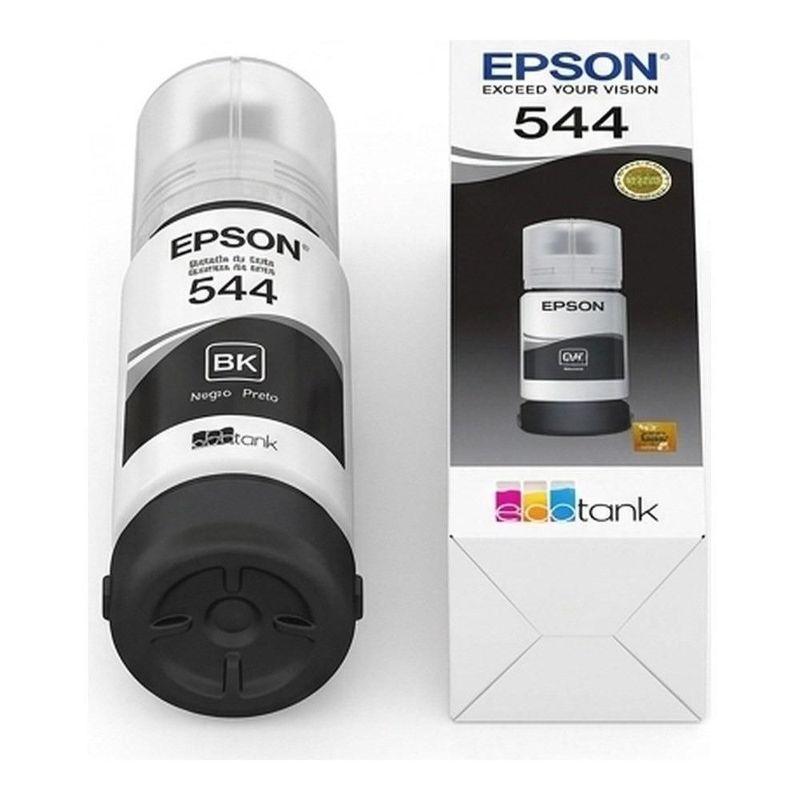 Cartucho Epson T544 Negro Tinta Dye Compatible con L1210, L3210, L3250, L3110, L3150, L5190