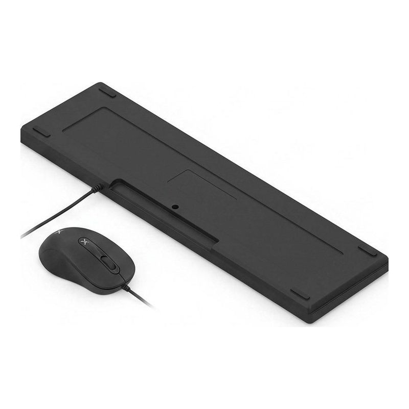 Kit de Teclado y Mouse Alámbrico Conector USB Perfect Choice PC-201076 Negro
