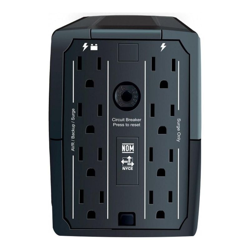 No Break Interactivo CDP R-UPR508, 500VA/250W, AVR, 8 Contactos