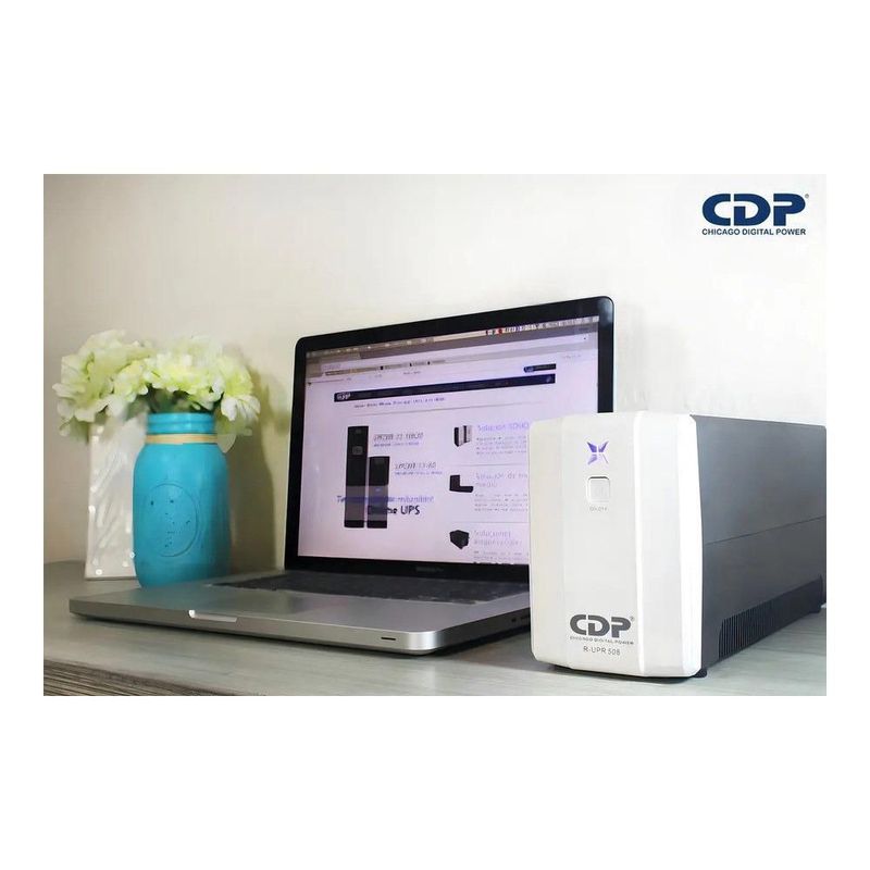 No Break Interactivo CDP R-UPR508, 500VA/250W, AVR, 8 Contactos