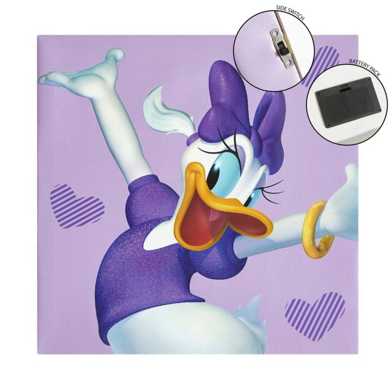 Arte de Pared Idea Nuova 28 cm LED Minnie – Pack de 4
