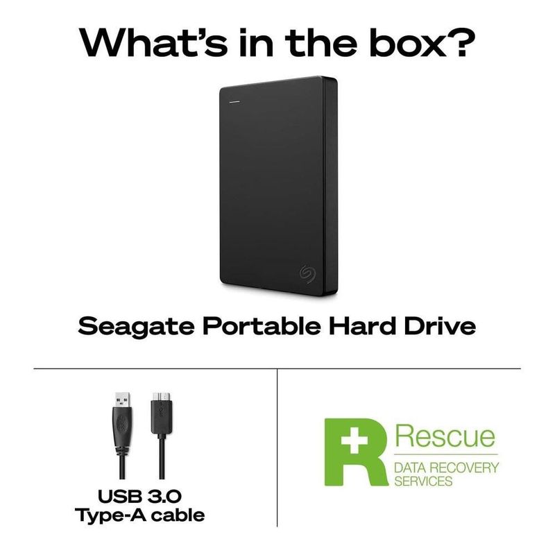 DISCO DURO EXTERNO SEAGATE EXPANSION 1TB 2.5 PORTATIL USB 3.0 NEGRO WIN MAC (STGX1000400)