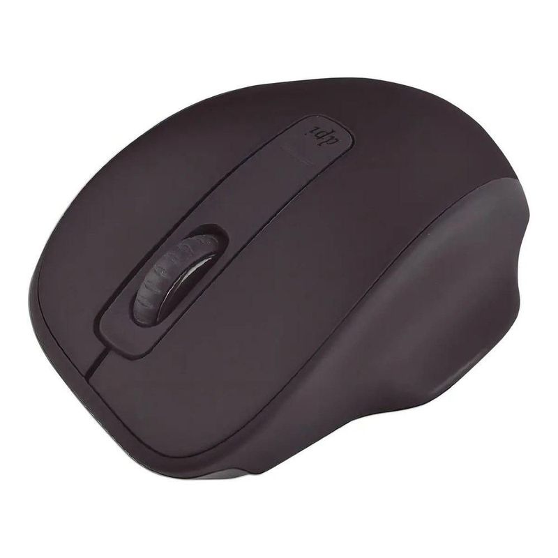 Mouse Óptico Inalámbrico QUARONI MIQ01N Negro 4 Botones con Ajuste de DPI 1600 1200 800