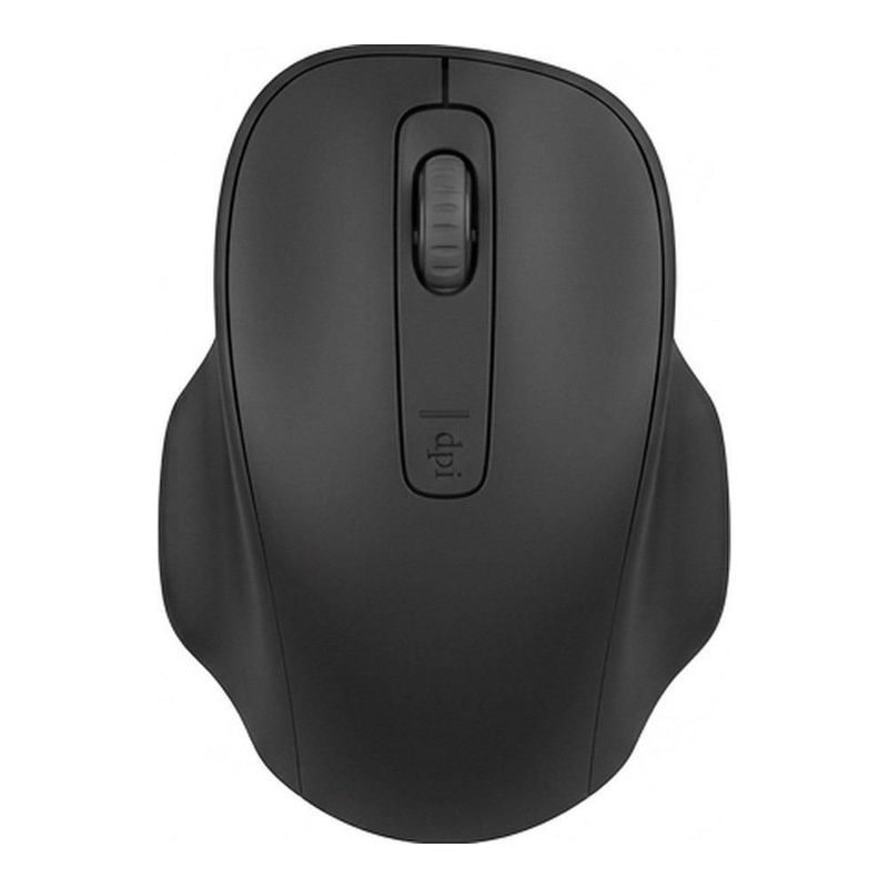 Mouse Óptico Inalámbrico QUARONI MIQ01N Negro 4 Botones con Ajuste de DPI 1600 1200 800
