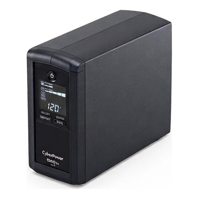 No Break CyberPower CP1000AVRLCD, 1000VA, 600 Watts, Interactivo, Torre, 9 NEMA 5-15R, Incluye Batería