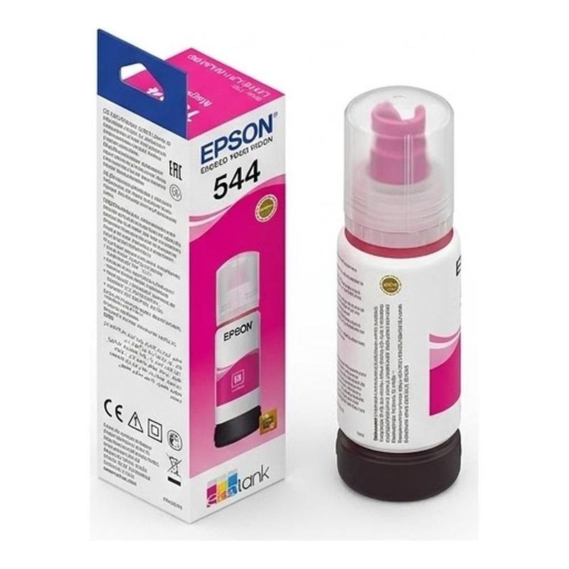 Cartucho Epson Modelo T544 Magenta, Tinta Dye, Para L1210, L3210, L3250, L3110, L3150, L5190