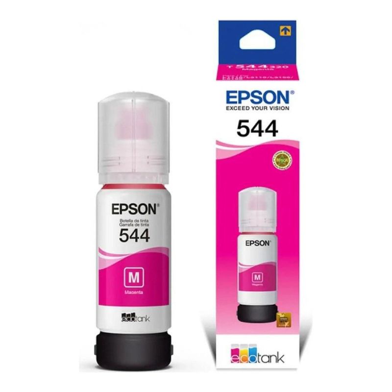 Cartucho Epson Modelo T544 Magenta, Tinta Dye, Para L1210, L3210, L3250, L3110, L3150, L5190