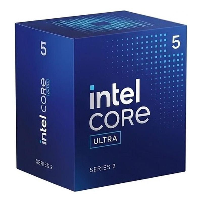 Procesador Intel Core Ultra 5 225 Socket 1851, Serie 2, hasta 4.9 GHz, 10 Núcleos 6P4E, Gráficos Intel, con Disipador