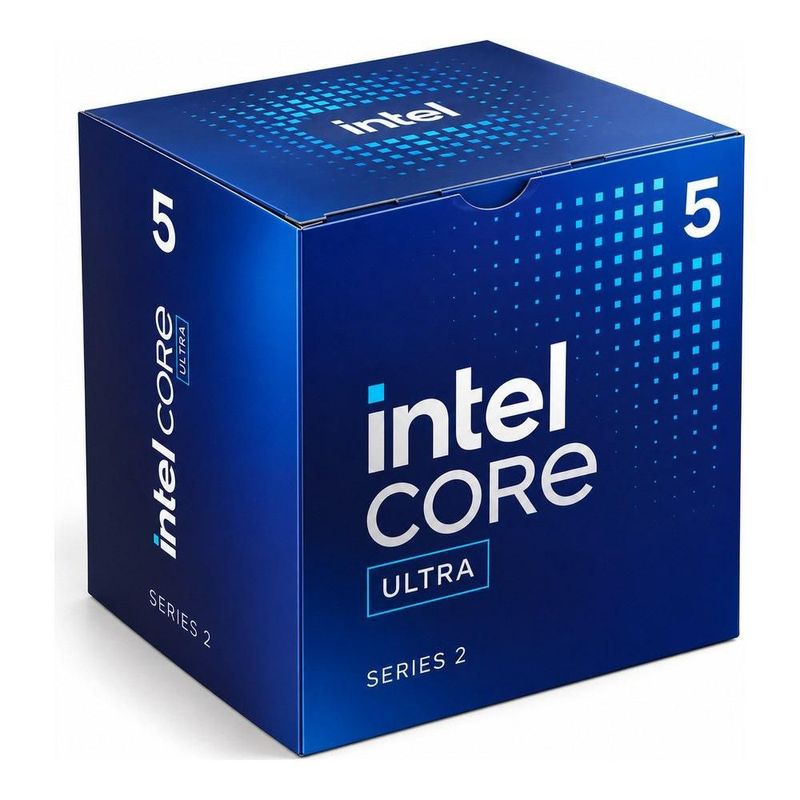 Procesador Intel Core Ultra 5 225 Socket 1851, Serie 2, hasta 4.9 GHz, 10 Núcleos 6P4E, Gráficos Intel, con Disipador