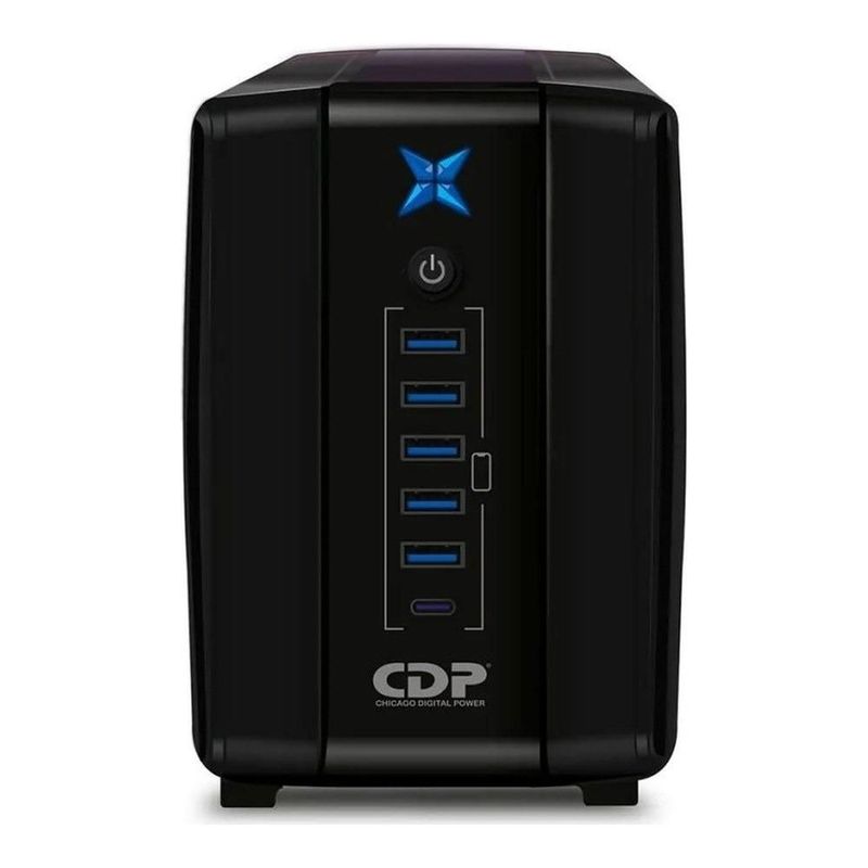 No Break Interactivo CDP 1000 VA 500 Watts 8 Contactos Modelo R-UPR1008