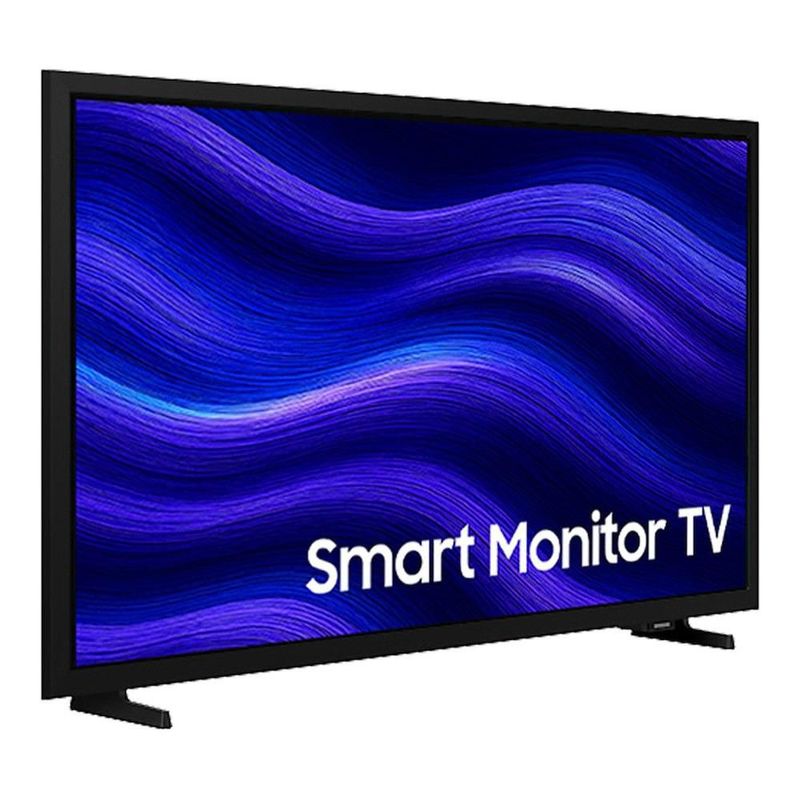 Televisión LED Samsung 32 Pulgadas Smart TV HD 1366x768, Wide Color, 2 HDMI, 1 USB, 1 LAN, Wi-Fi, Altavoces Integrados