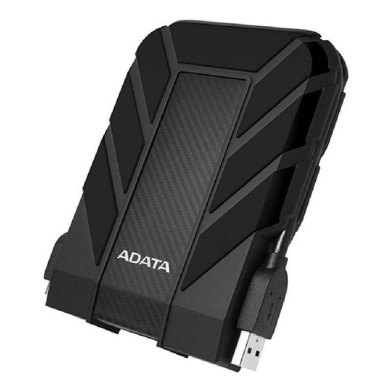 Disco Duro Externo Adata HD710P 2TB Portátil 2.5 Pulgadas, USB 3.2, Windows, Mac y Linux, Contragolpes, Negro, AHD710P-2TU31-CBK