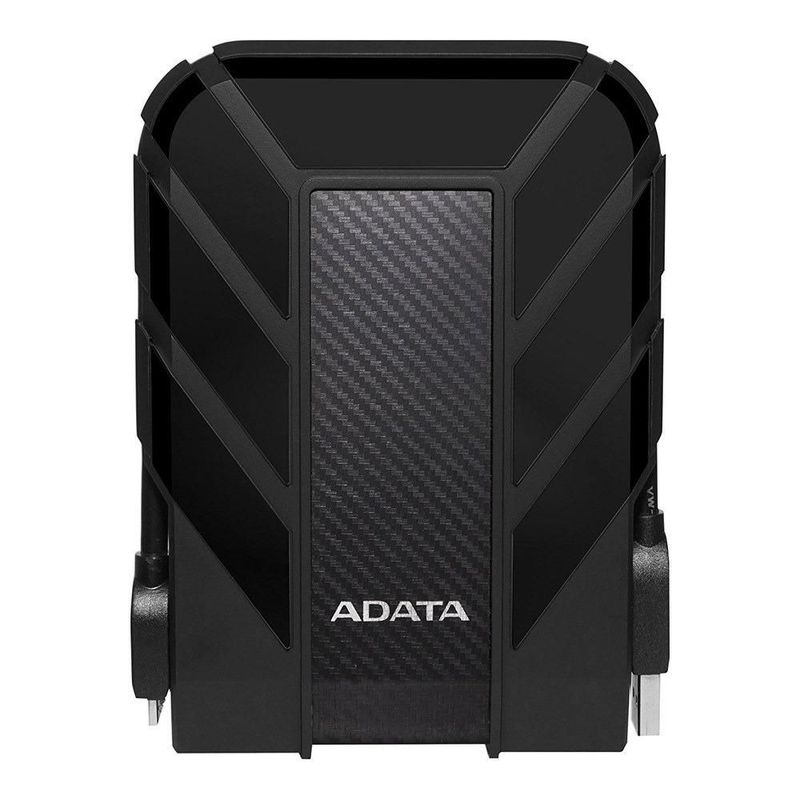 Disco Duro Externo Adata HD710P 2TB Portátil 2.5 Pulgadas, USB 3.2, Windows, Mac y Linux, Contragolpes, Negro, AHD710P-2TU31-CBK