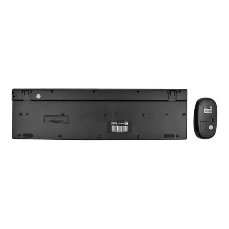 Kit Teclado y Mouse Inalámbricos Perfect Choice Dust, Conector USB, Resistente a Derrames, Silencioso, Negro