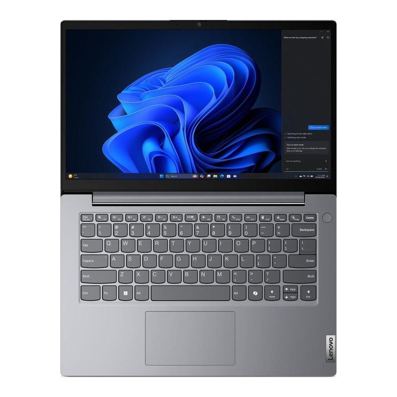 Laptop Lenovo V14 G5 IRL, Core 5 210H 2.2 GHz, 16 GB DDR5, 512 GB SSD, Pantalla 14" Full HD 1920x1080, Luna Grey, Windows 11 Pro