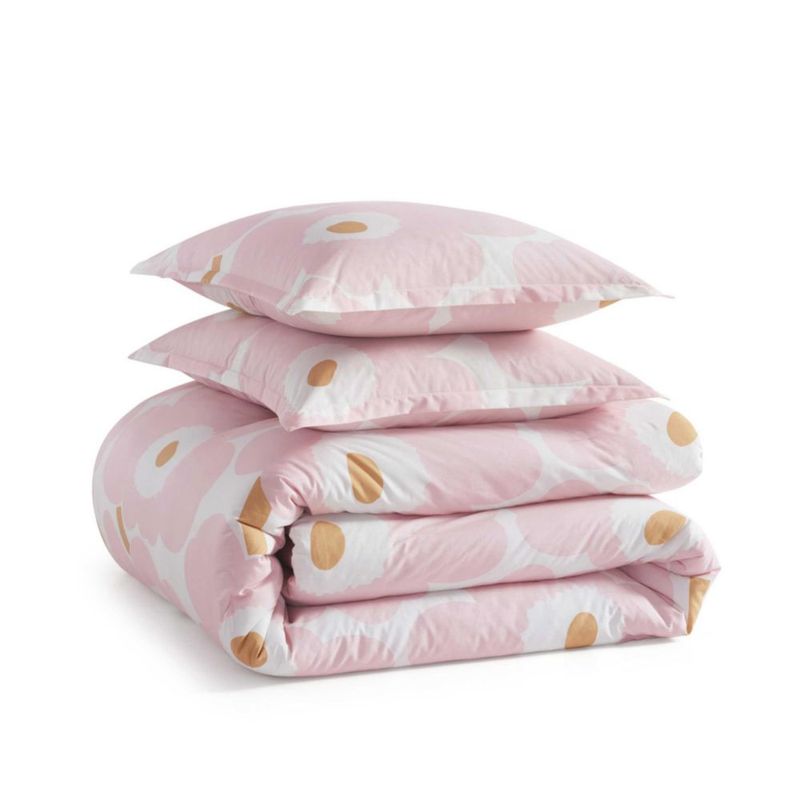 Juego de funda de edredón MARIMEKKO King 270 × 234 cm de percal de algodón