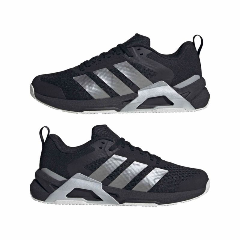 Zapatillas de Entrenamiento adidas Dropset Vario 7.5 Negro/Plateado