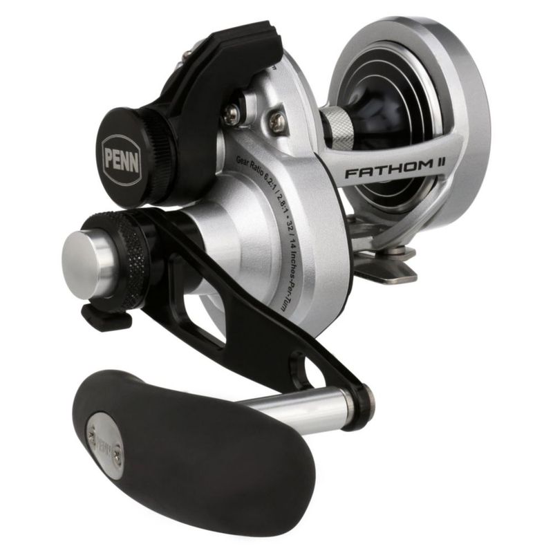 Carrete de Pesca PENN Fathom II 15LD2 Negro Plateado