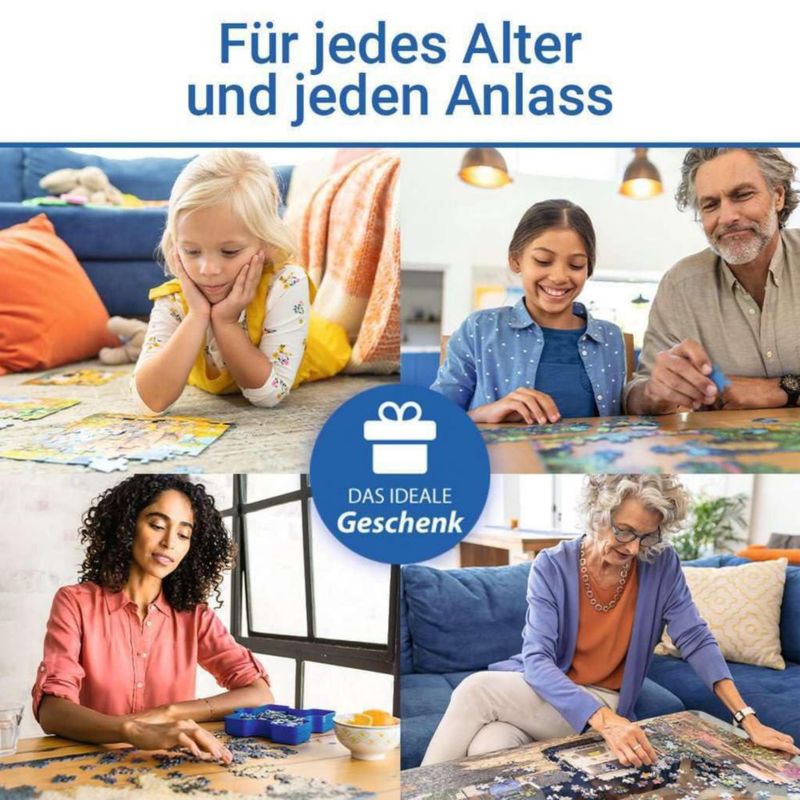 Rompecabezas Ravensburger 500 piezas Kawaii Chaos