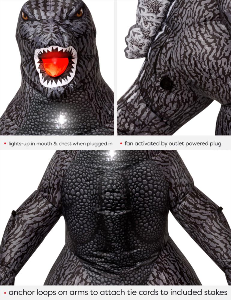 Inflable de decoración Rubies Godzilla 183 cm