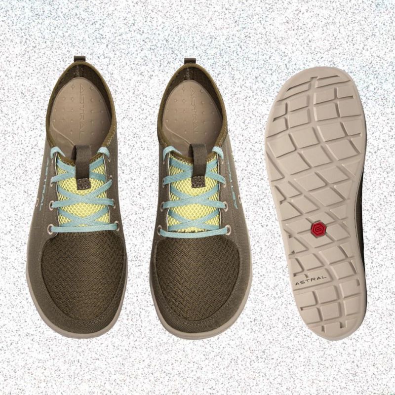 Zapatos Astral Loyak Mujer Verde Liquen T10