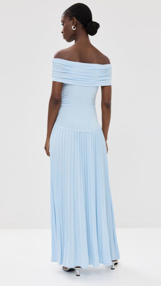 Vestido largo Lioness Field of Dreams azul suave XS