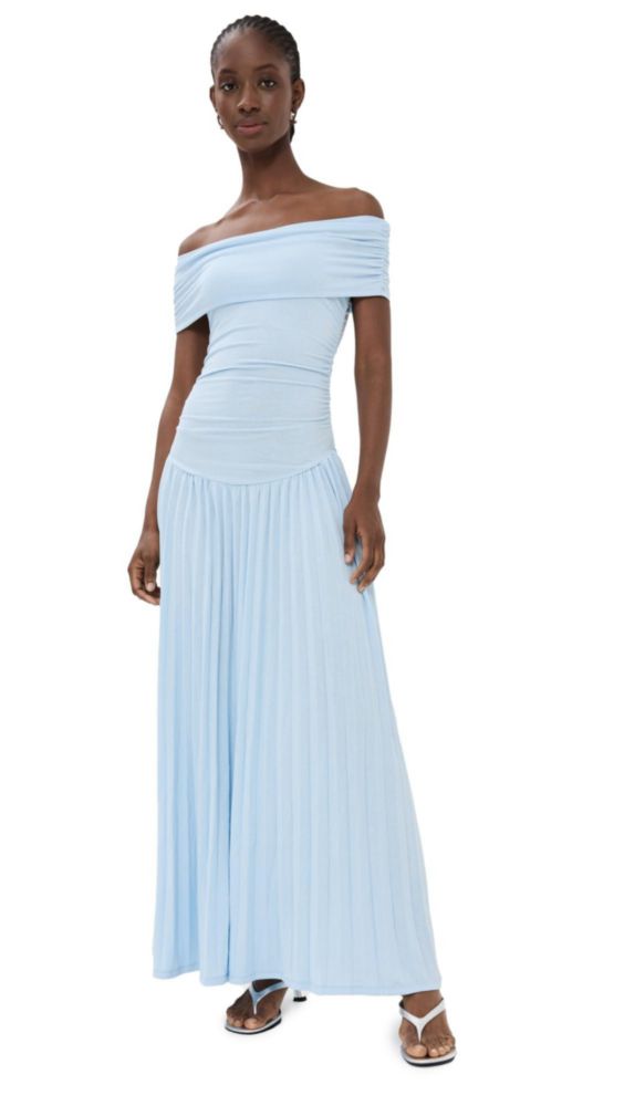 Vestido largo Lioness Field of Dreams azul suave XS