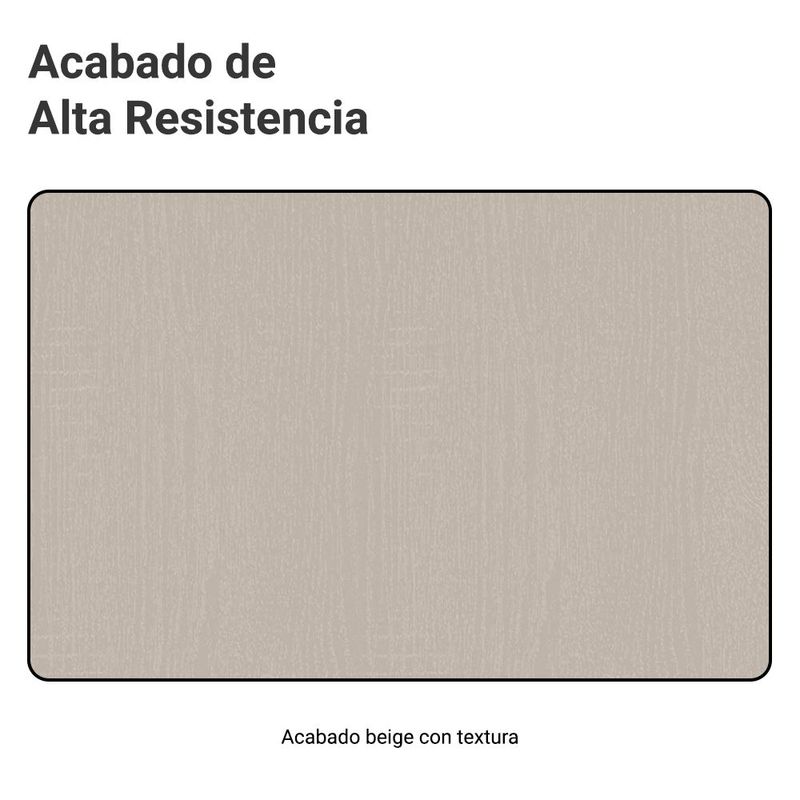 Gabinete porta-toallas cocinas madesa nice con tarja crema 1