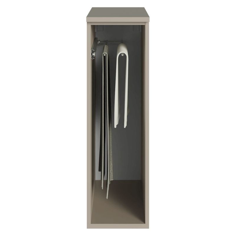Gabinete porta-toallas cocinas madesa nice con tarja crema 1