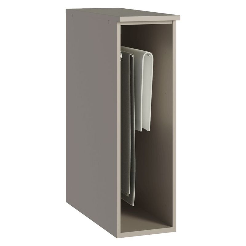 Gabinete porta-toallas cocinas madesa nice con tarja crema