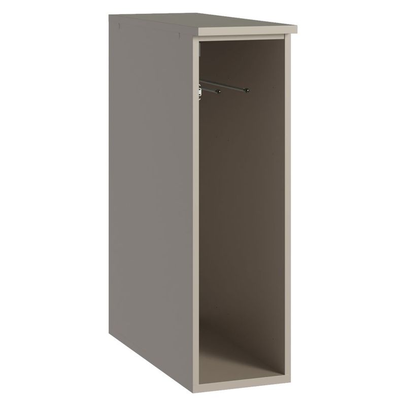 Gabinete porta-toallas cocinas madesa nice con tarja crema