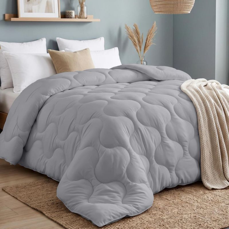 Inserto de Edredón Utopia Bedding 210 x 220 cm Gris