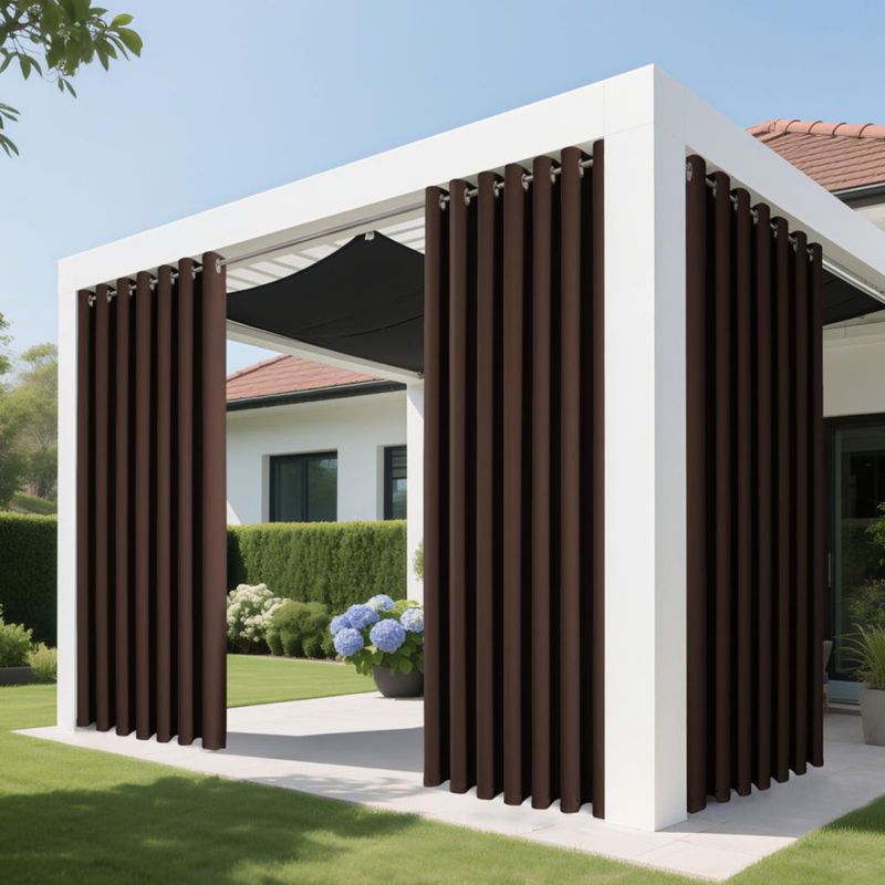Cortina Joydeco Oscurecedora para Privacidad y Divisor de Ambientes